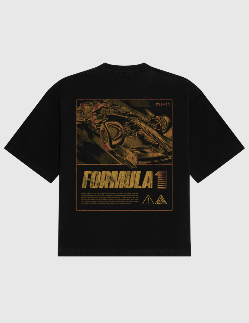 Camiseta Estampada "Vintage Formula"