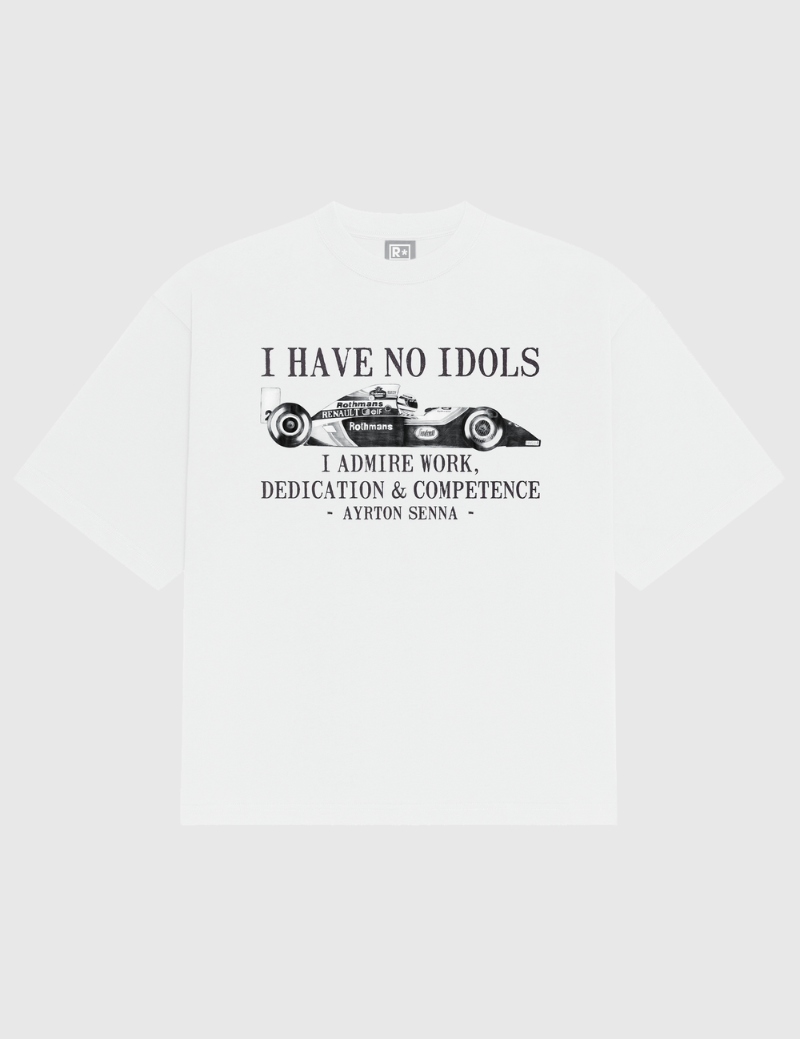 Camiseta Estampada "Senna - I Have No Idol"