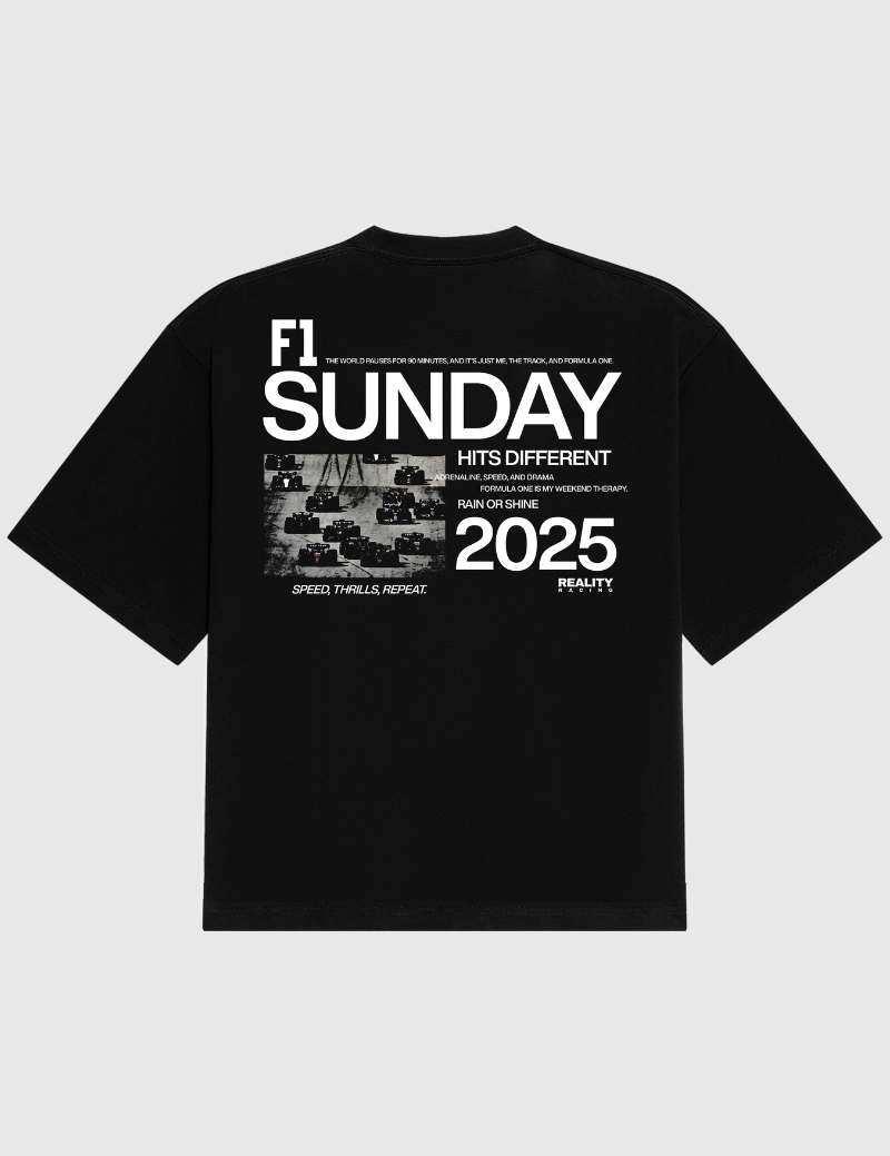 Camiseta Estampada "F1 Sundays"