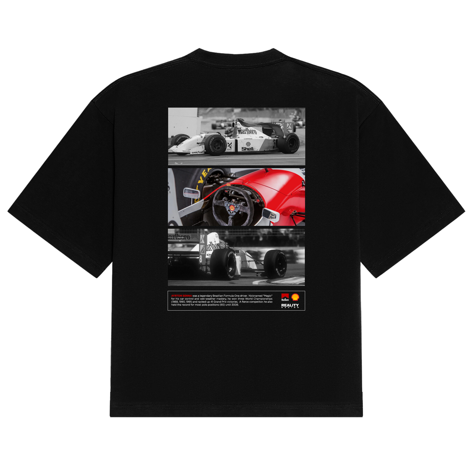 Camiseta Estampa "Senna Signature"