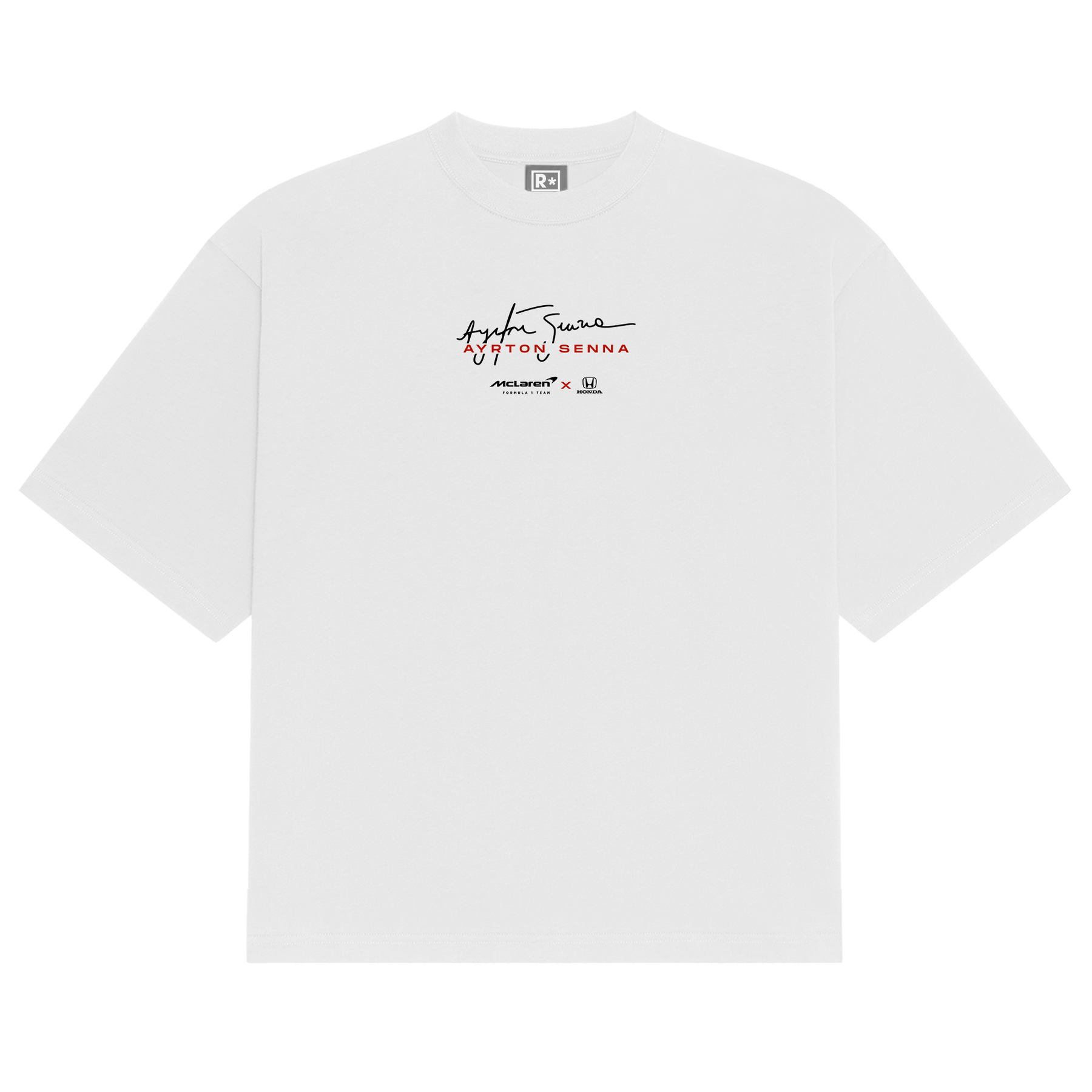 Camiseta Estampada "Senna Championship"