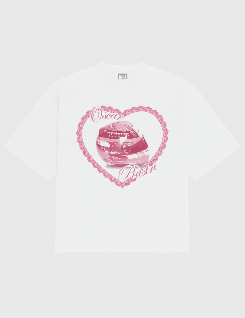 Camiseta Estampada "Oscar Piastri Heart"