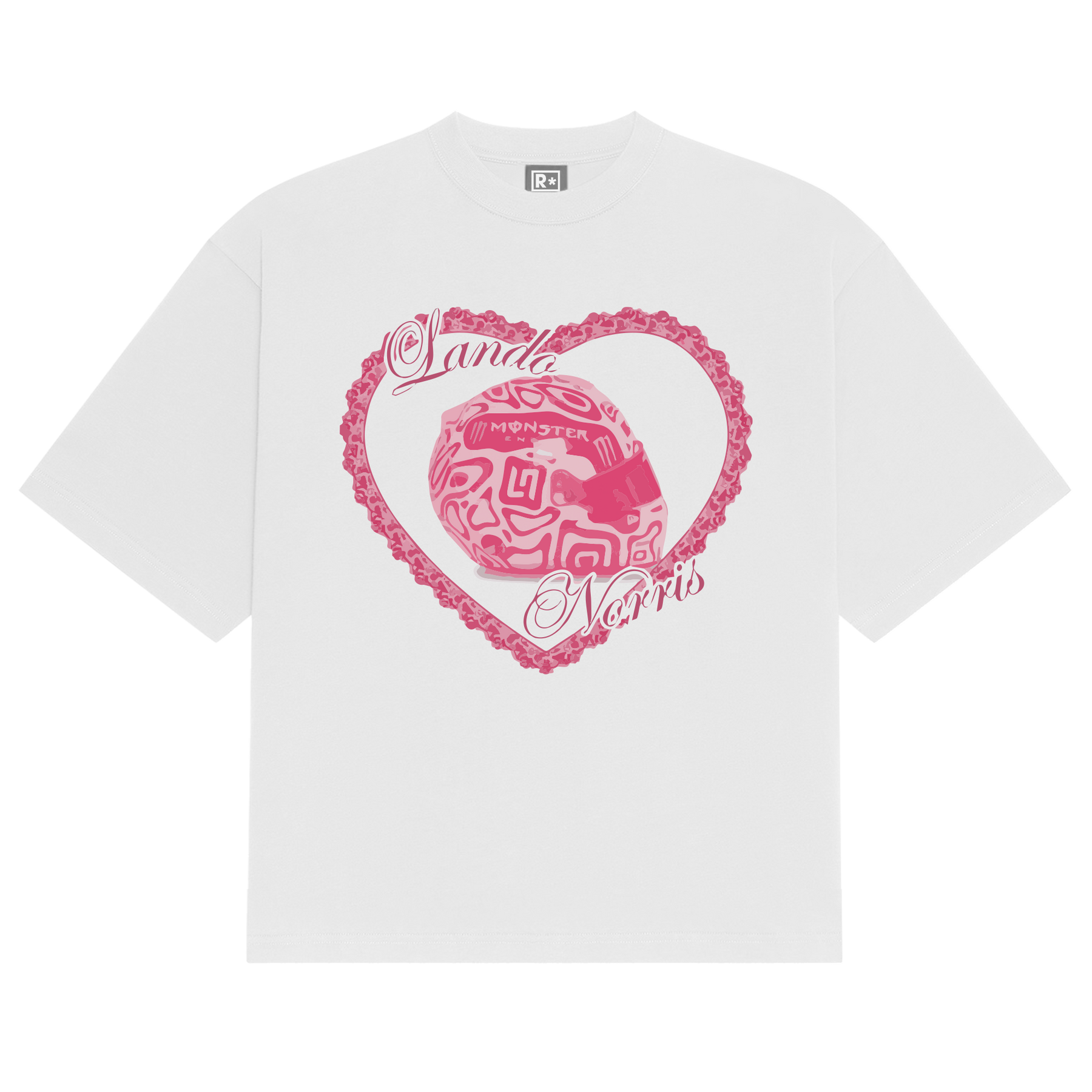 Camiseta de Coração Norris