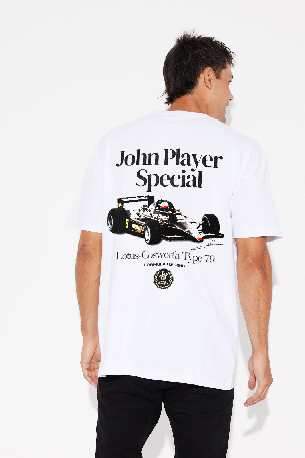 Camiseta Estampada Lotus JPS Edition