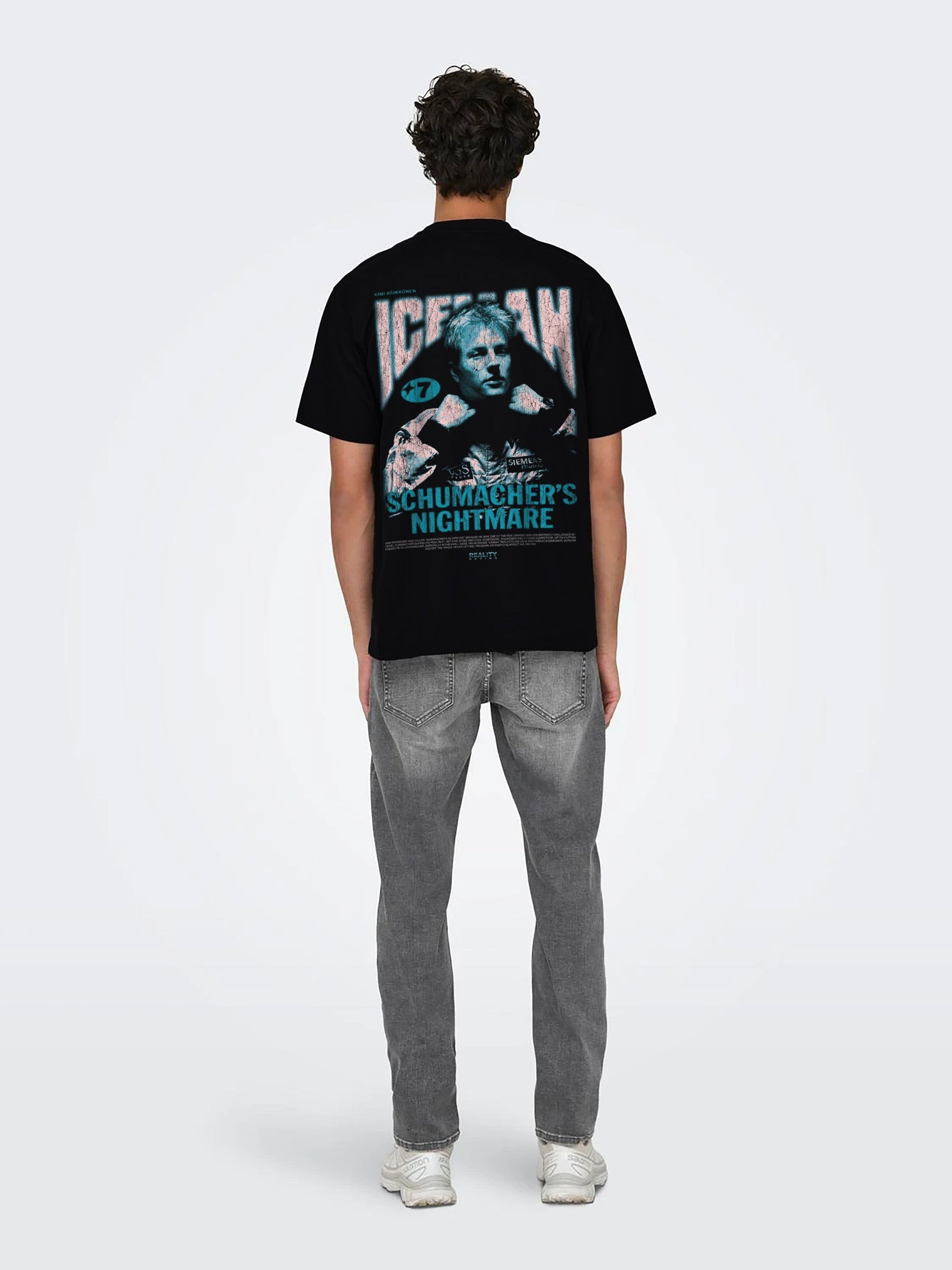 Camiseta Estampada "Ice Man Kimi"