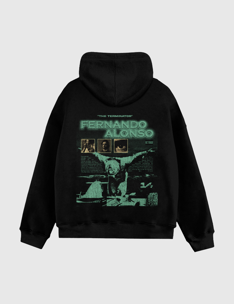 Moletom Estampado "Alonso The Terminator"