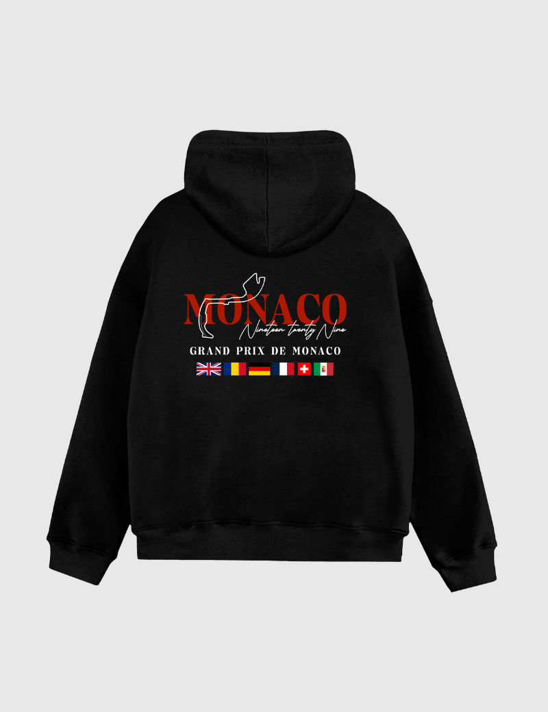 Moletom Estampado "Monaco Grand Prix"