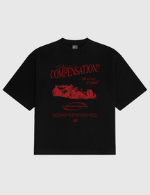 Camiseta Estampada "Need Compensation?"