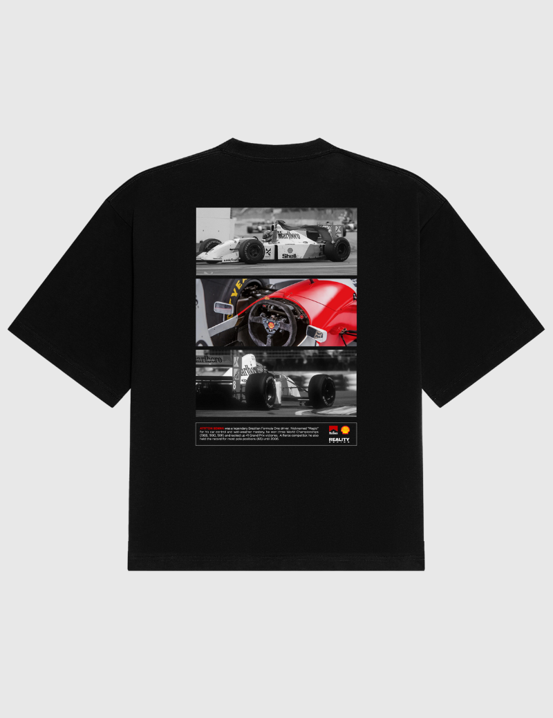 Camiseta Estampada "Senna Signature"