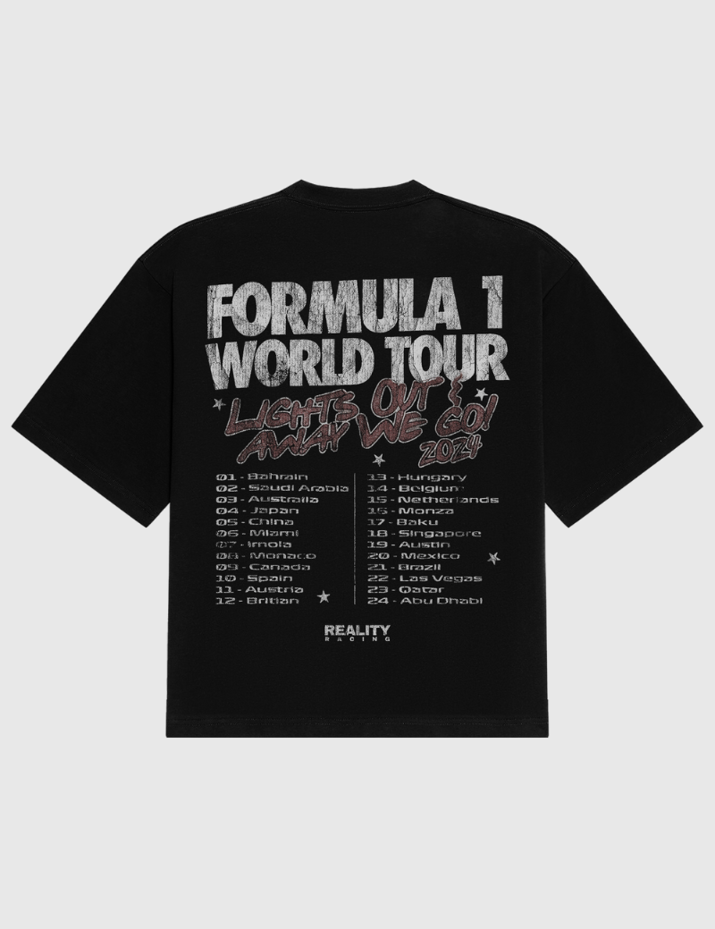 Camiseta Estampada F1 World Tour