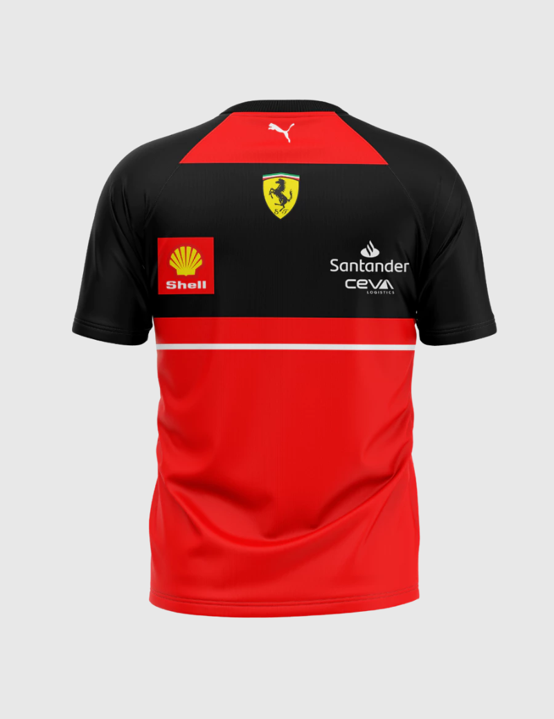 Camiseta Dry Fit Ferrari