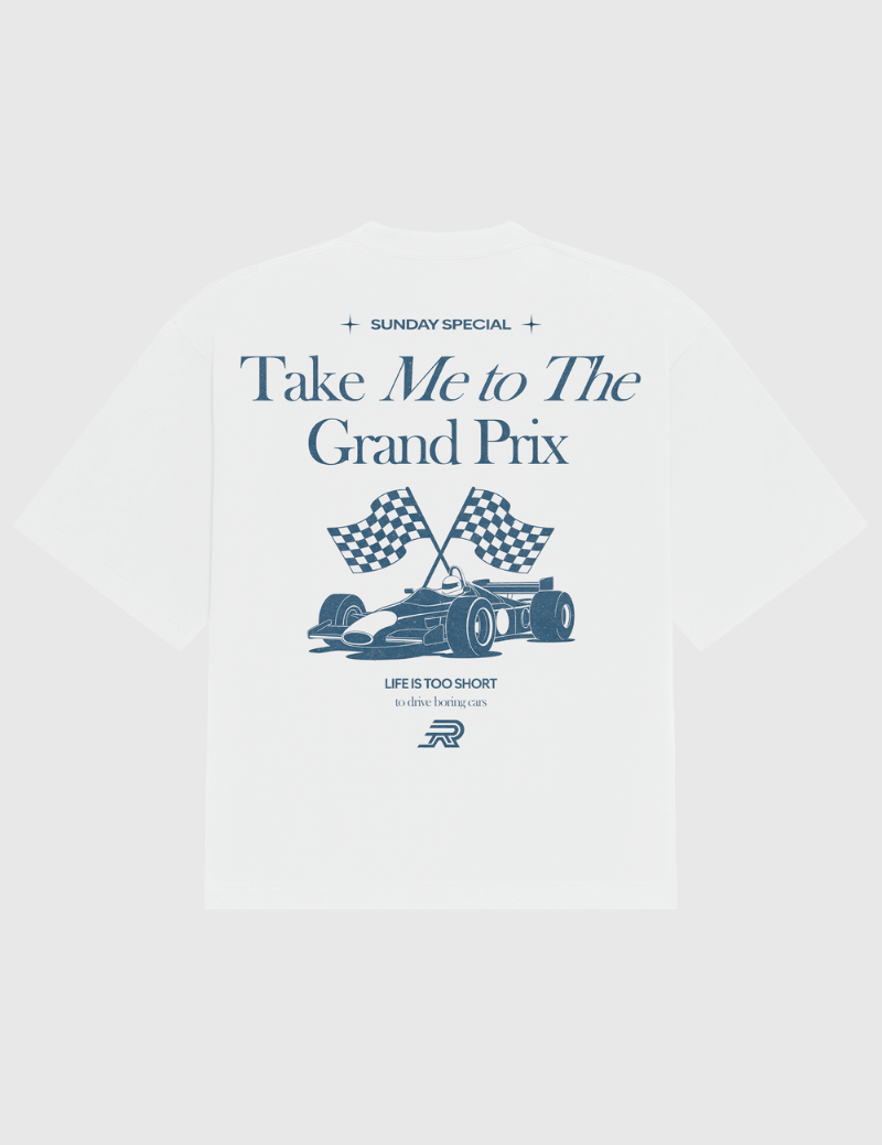 Camiseta Estampada "Take Me To The GP"