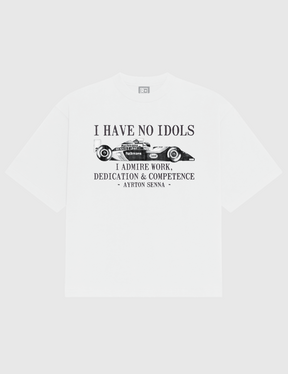Camiseta Estampada "Senna - I Have No Idol"