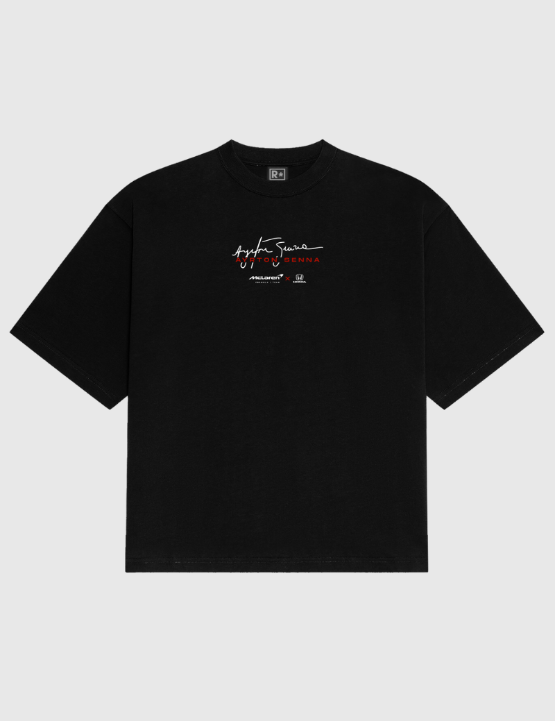 Camiseta Estampada "Senna Championship"