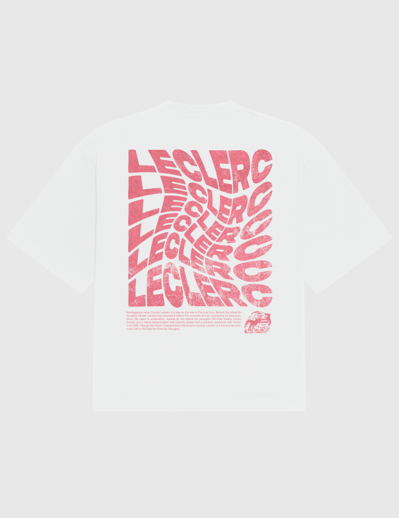 Camiseta Estampa "Leclerc Swirl"