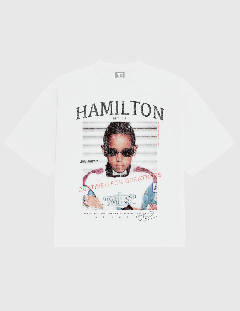 Camiseta Estampada Hamilton "Destined For Greatness"