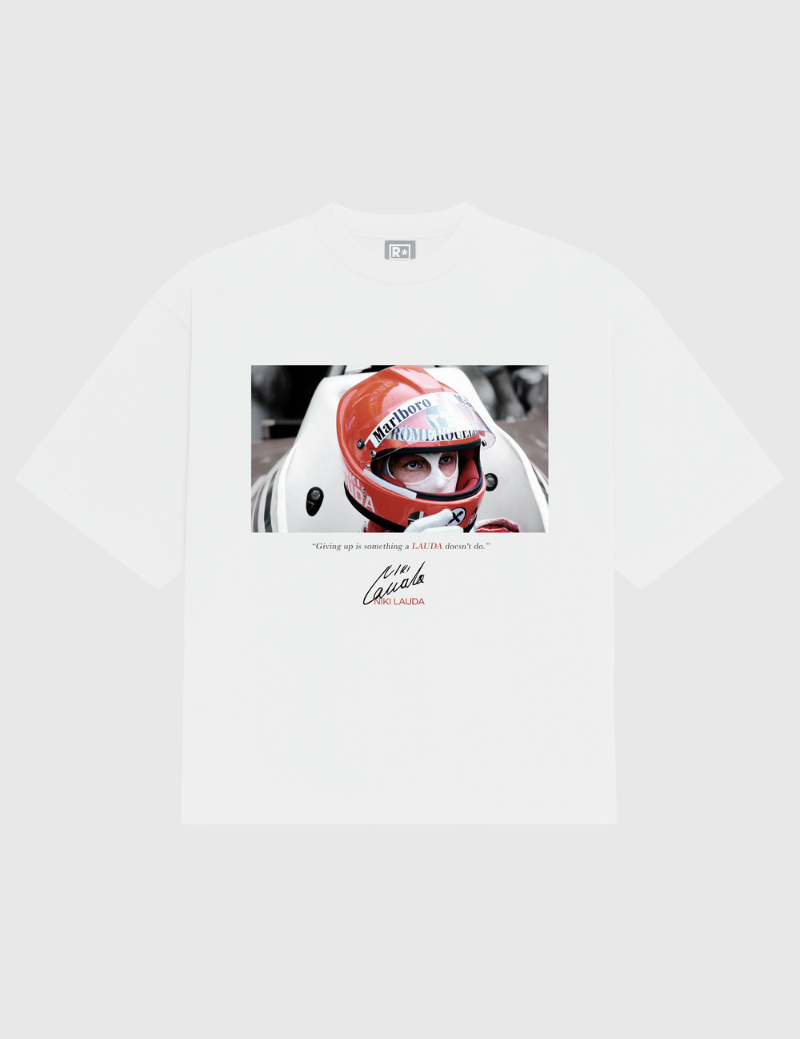 Camiseta Estampada "Lauda Quote"
