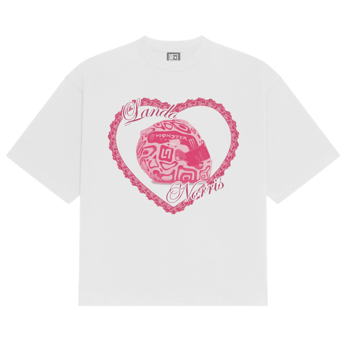 Camiseta de Coração Norris