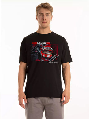 Camiseta Estampada "Lauda Signature"