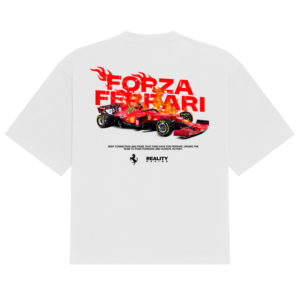 Camiseta Estampada "Forza Fire"