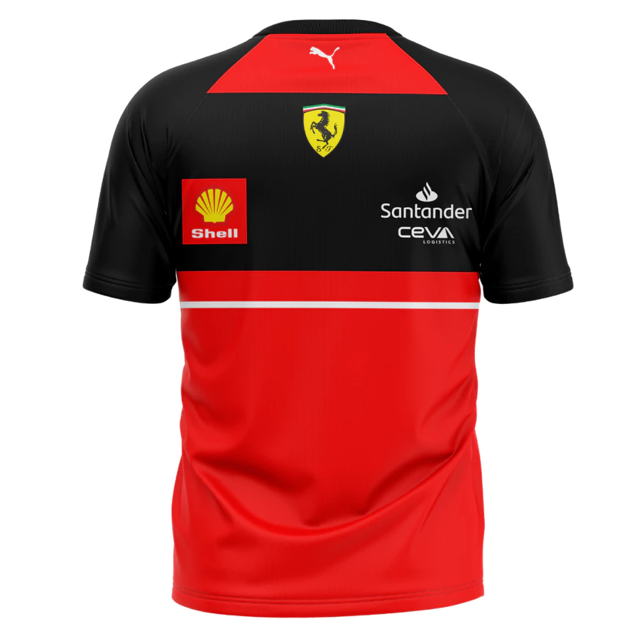 Camiseta Dry Fit Ferrari