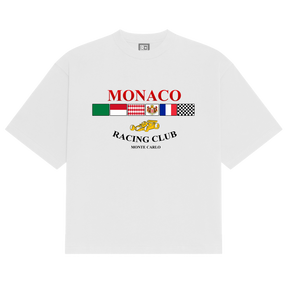 Camiseta Estampada "Monaco Racing Club"