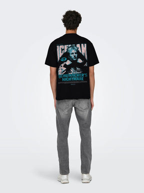 Camiseta Estampada "Ice Man Kimi"