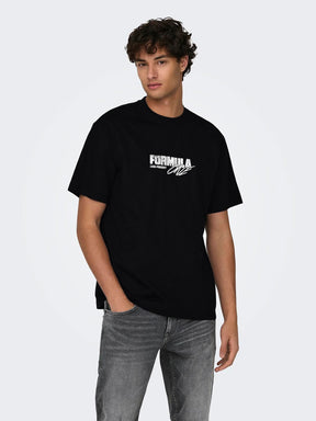 Camiseta Estampada Vintage Track